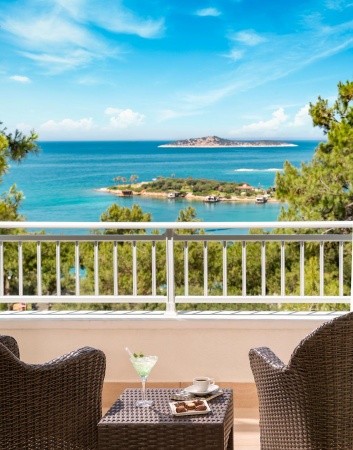 Premium Deniz Manzaralı Oda Teras